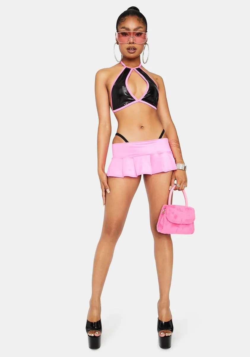 Pump It Up Micro Mini Skirt sold by Dolls Kill product image thumbnail 3