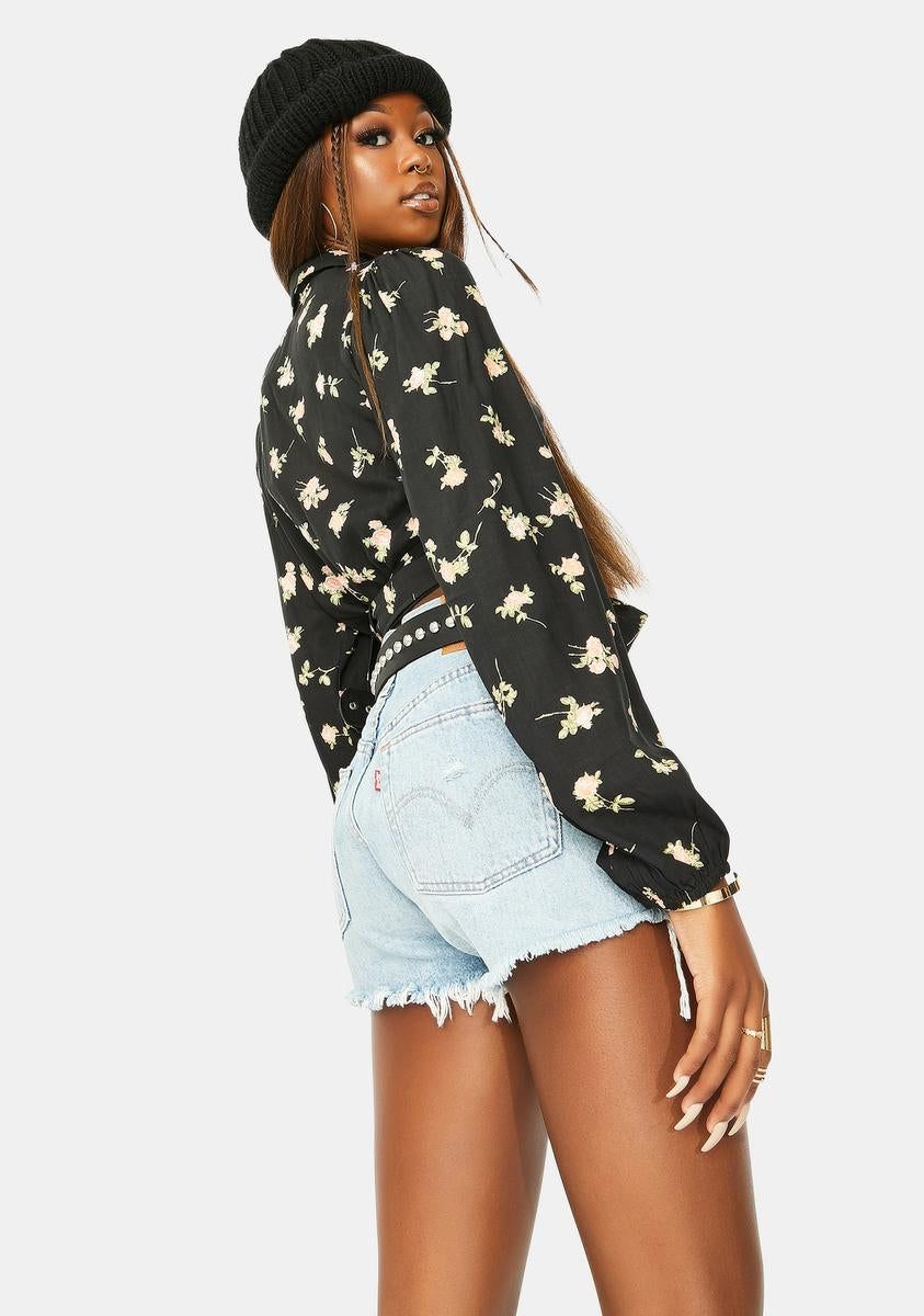 Briza Wrap Top sold by Dolls Kill product image thumbnail 4