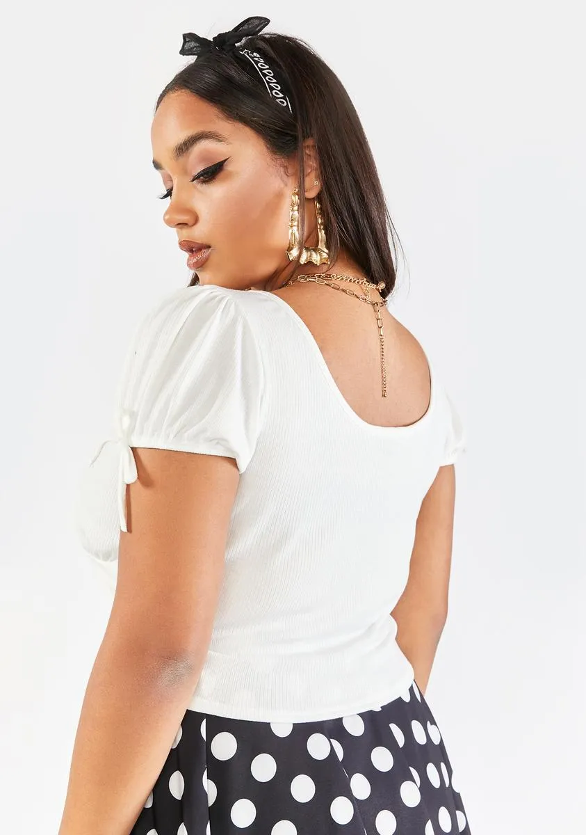 Plus Sweeten The Deal Crop Top sold by Dolls Kill product image thumbnail 4