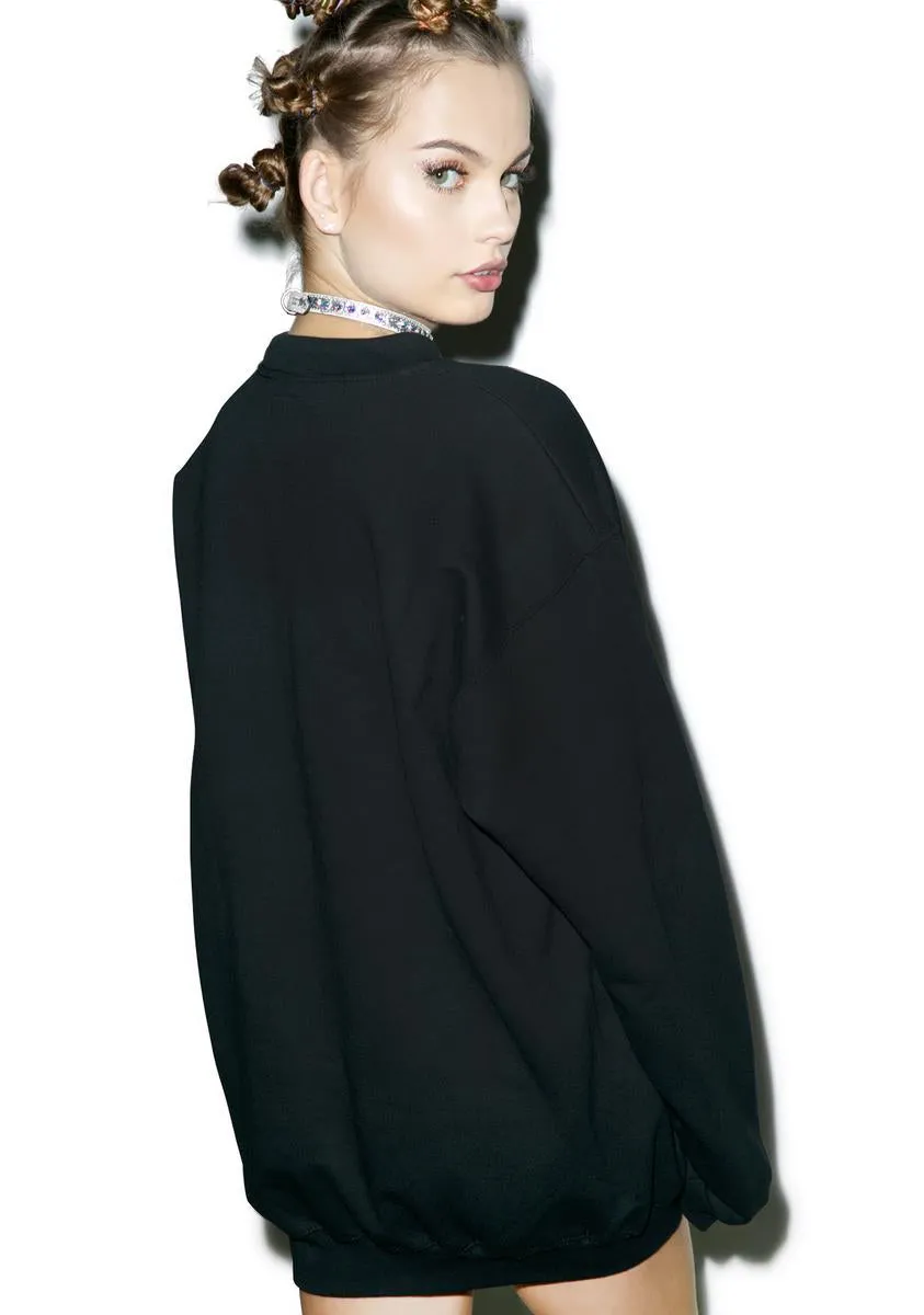 Fake GG Sweatshirt sold by Dolls Kill product image thumbnail 4