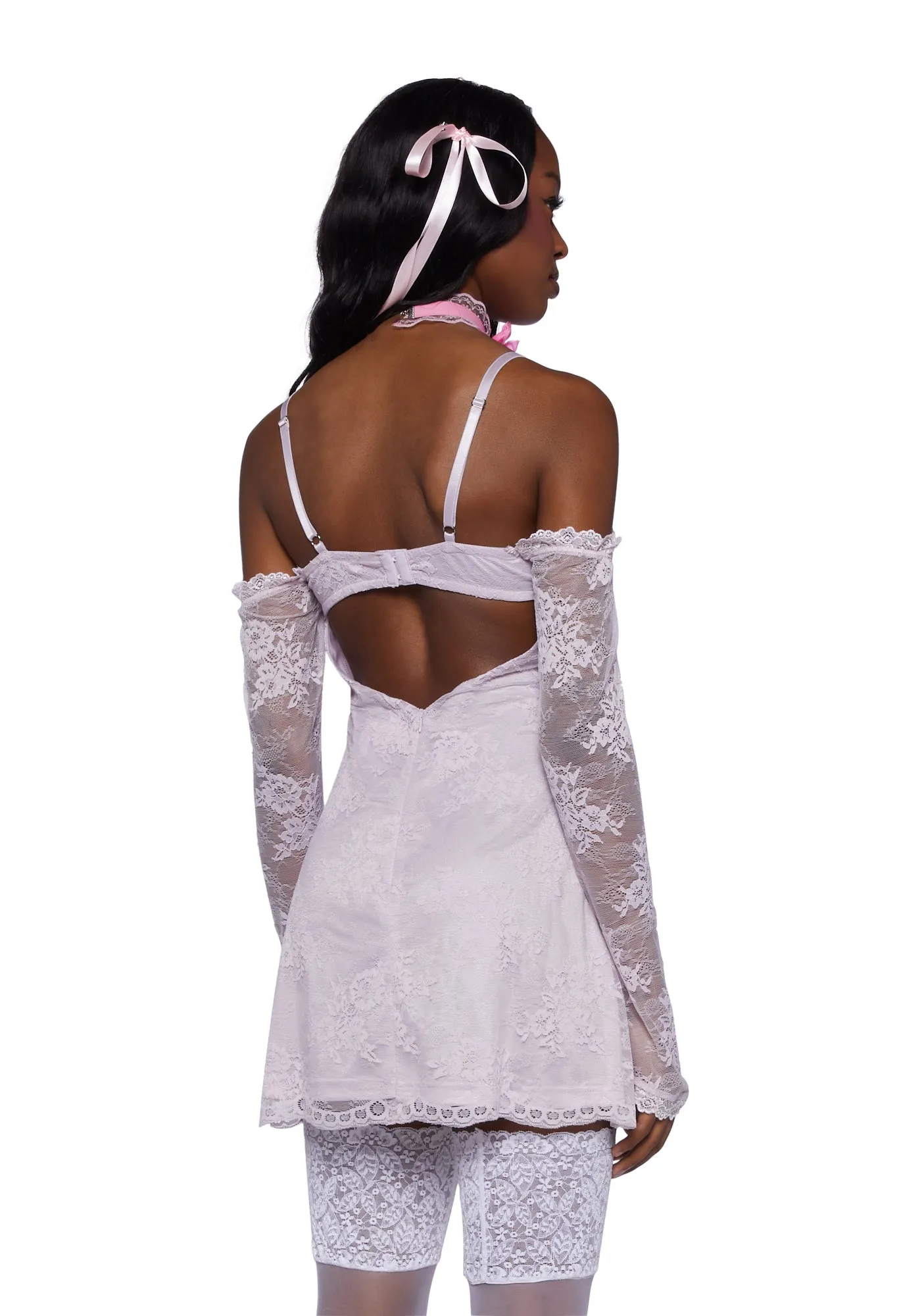 Lovely Dream Mini Dress - Light Purple sold by Dolls Kill product image thumbnail 4