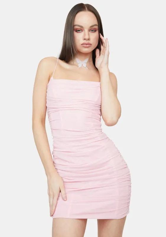 Cupcake Altogether Now Ruched Bodycon Dress sold by Dolls Kill