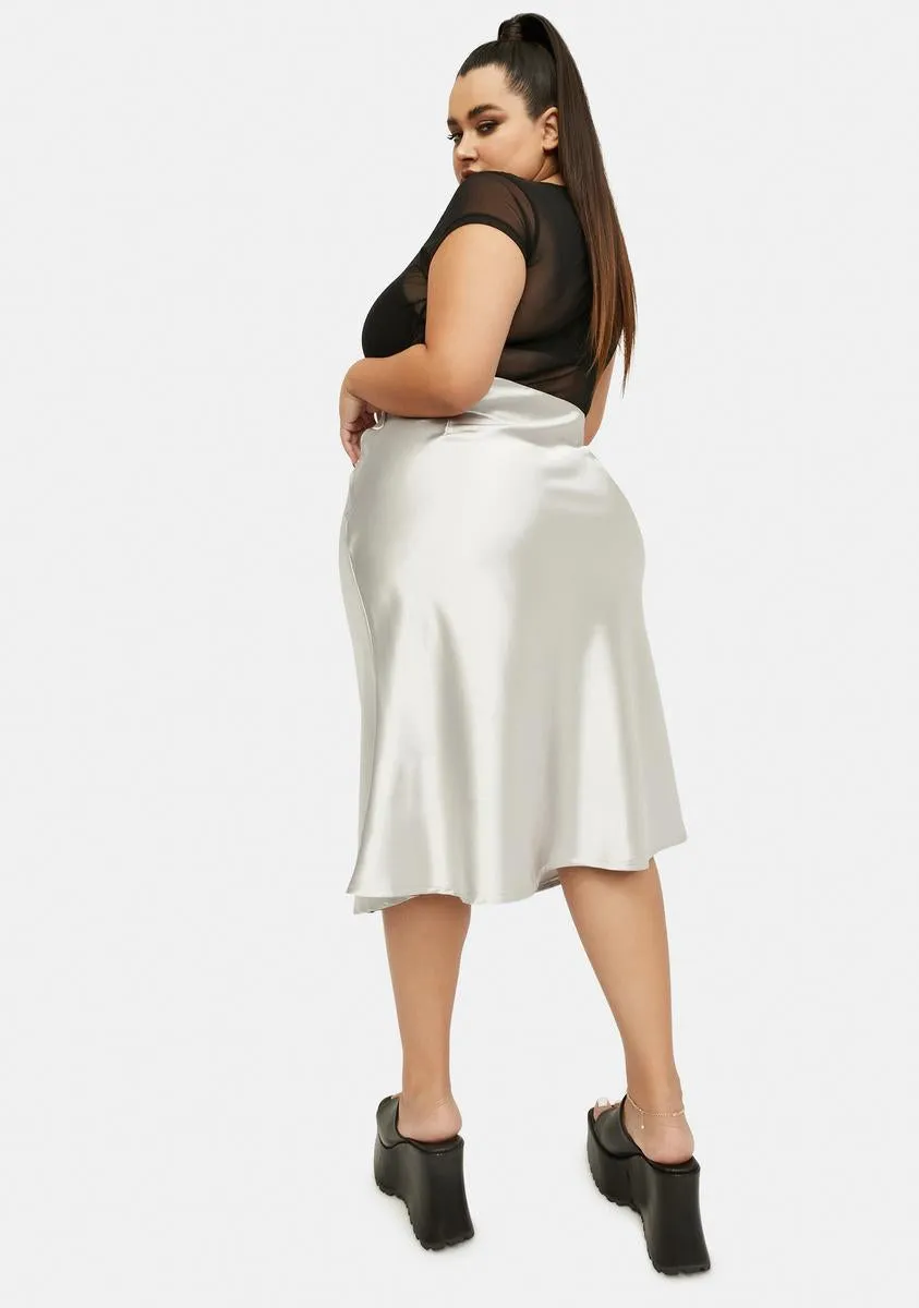 Plus Mercury Look The Part Midi Skirt sold by Dolls Kill product image thumbnail 4