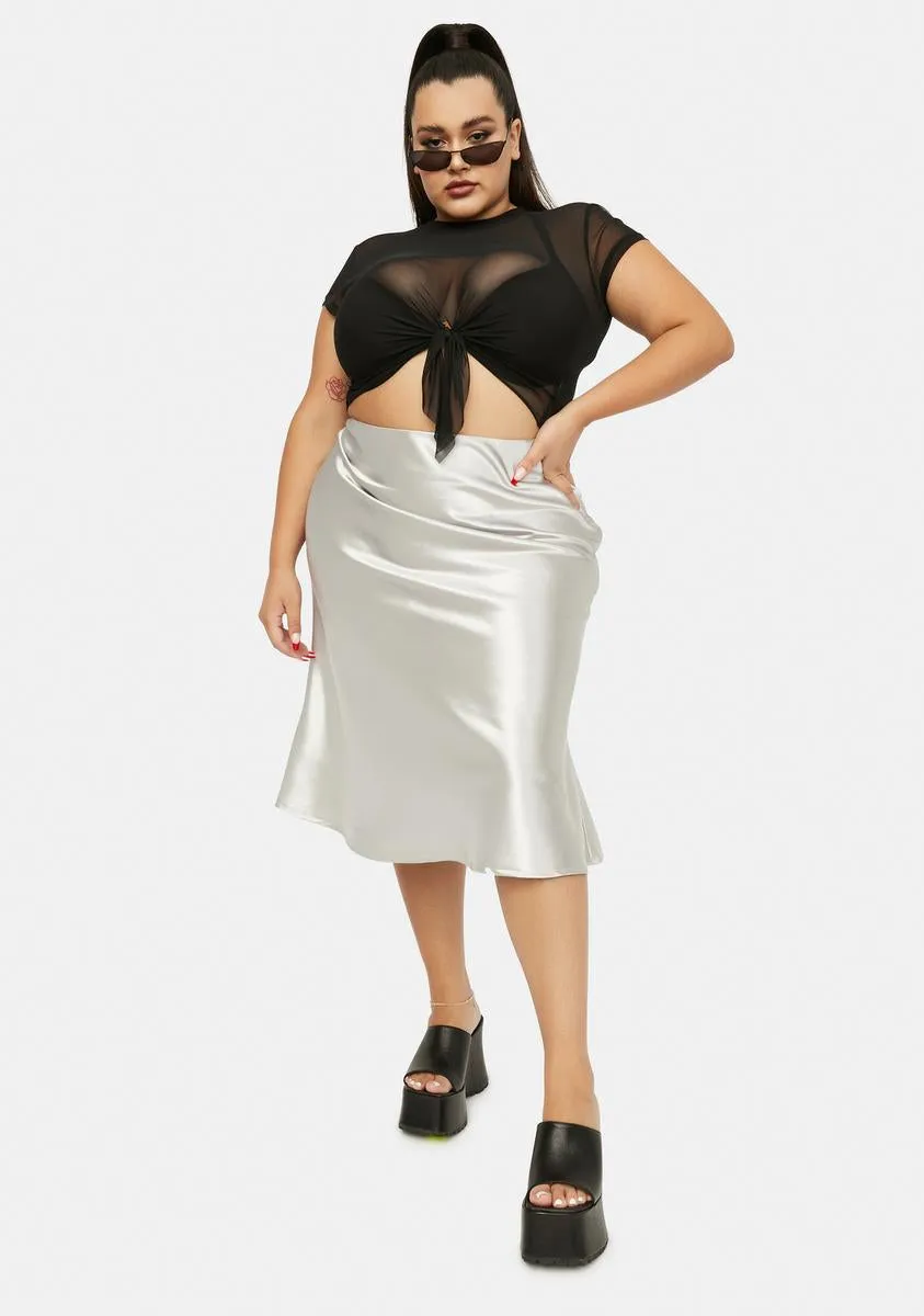Plus Mercury Look The Part Midi Skirt sold by Dolls Kill product image thumbnail 3