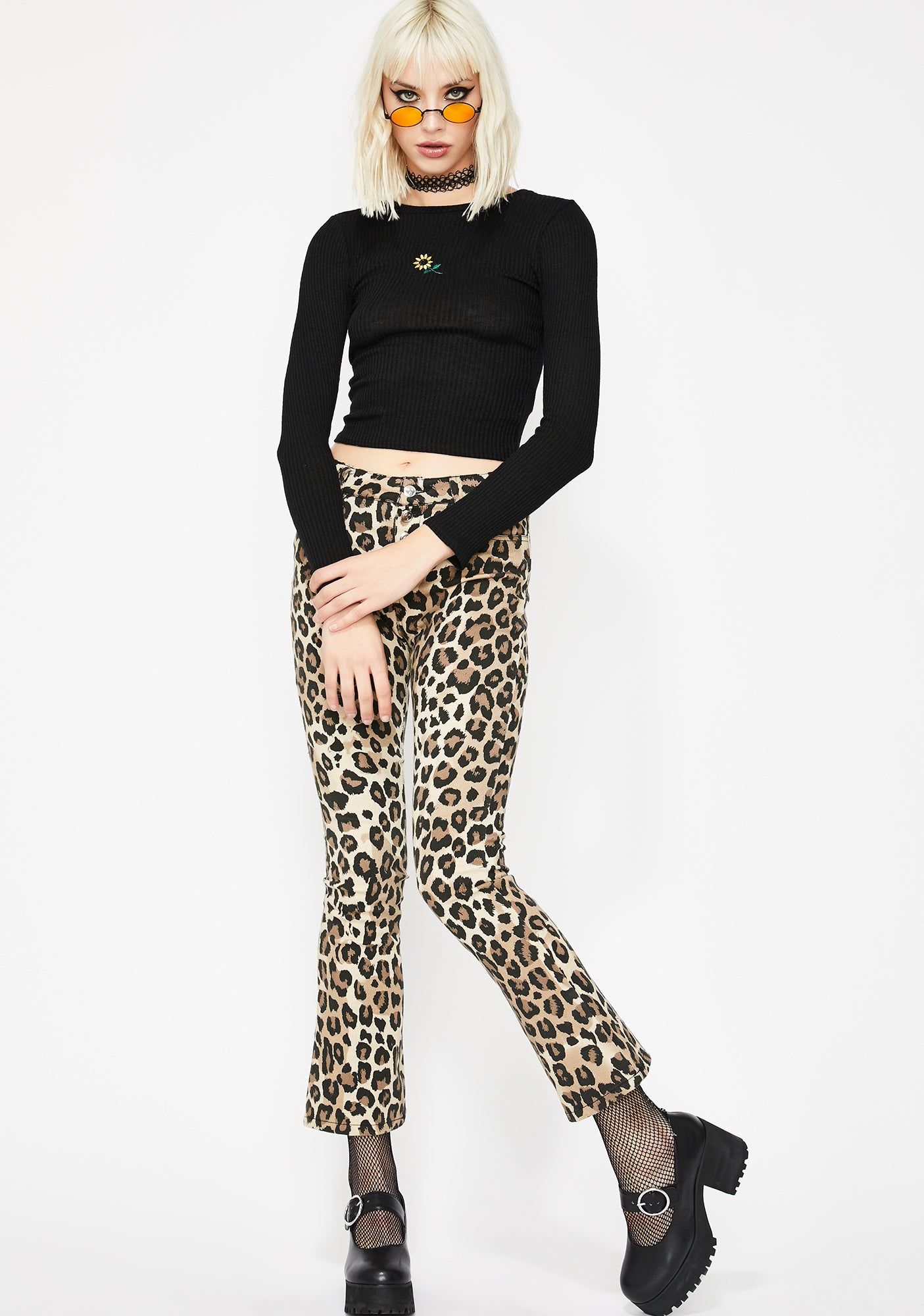 Lunar Steal My Sunshine Ribbed Top sold by Dolls Kill product image thumbnail 2