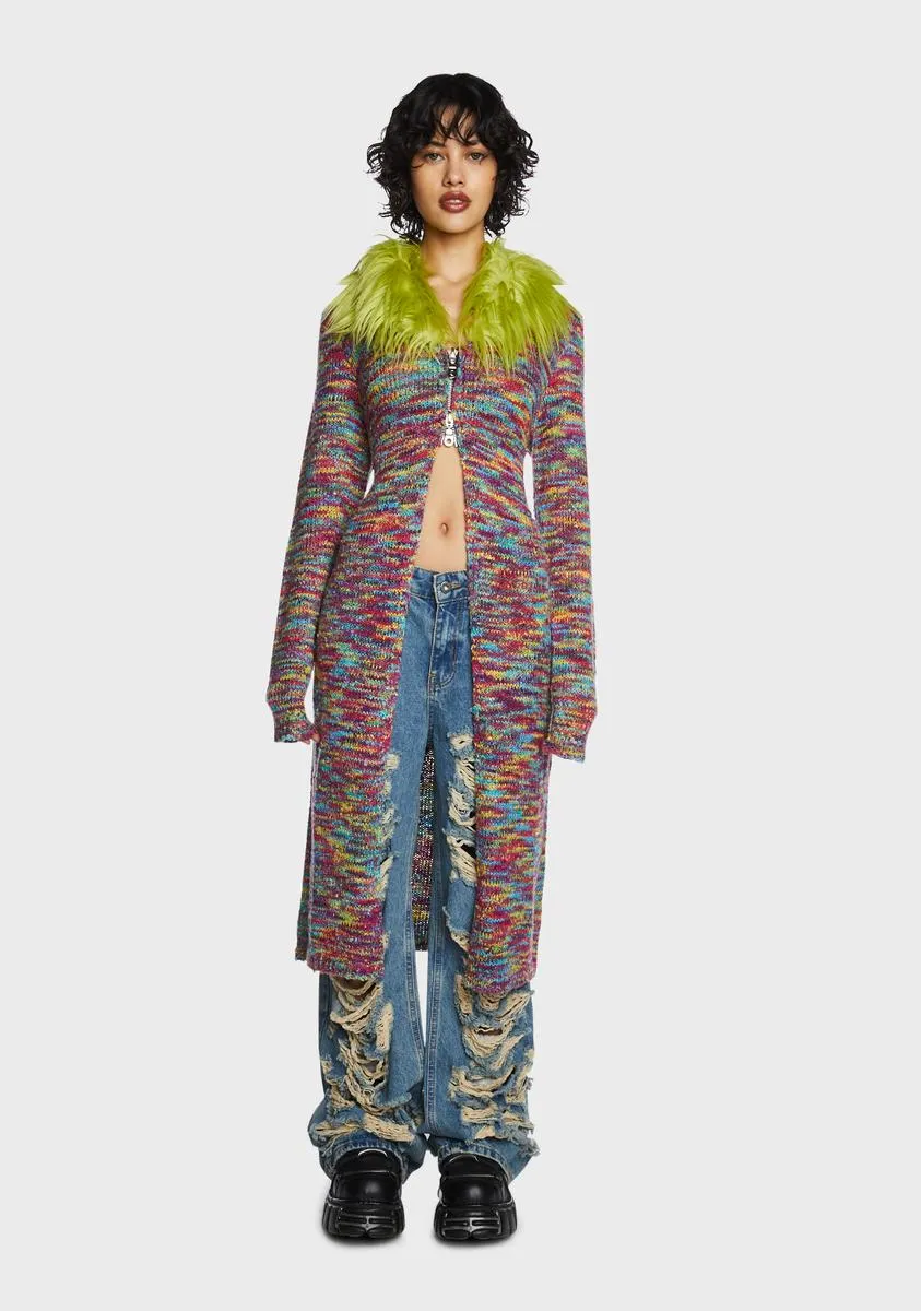 Spacedye Generation Cardigan sold by Dolls Kill