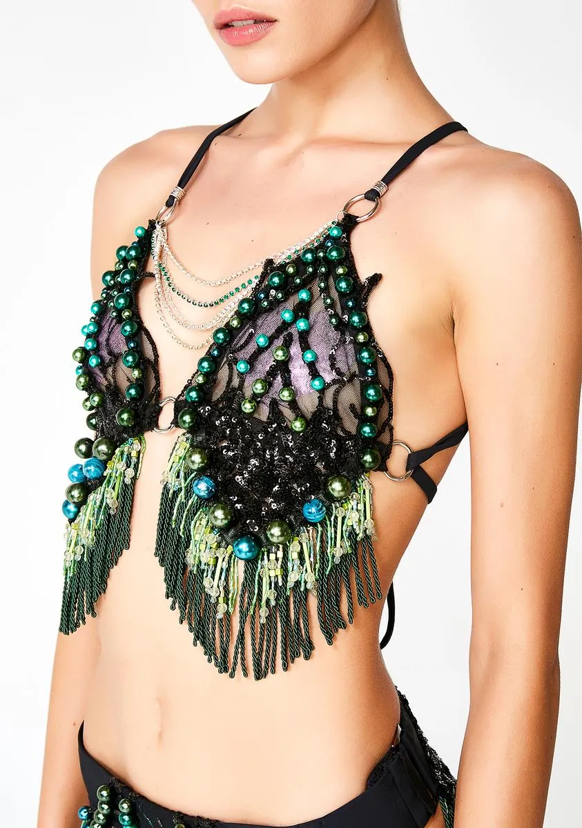 Ivy Beaded Bralette sold by Dolls Kill product image thumbnail 3