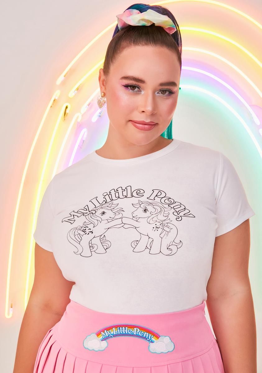 Plus Pure Imagination Color-In Graphic Tee sold by Dolls Kill