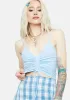 Let's Go Again Crop Tank Top sold by Dolls Kill