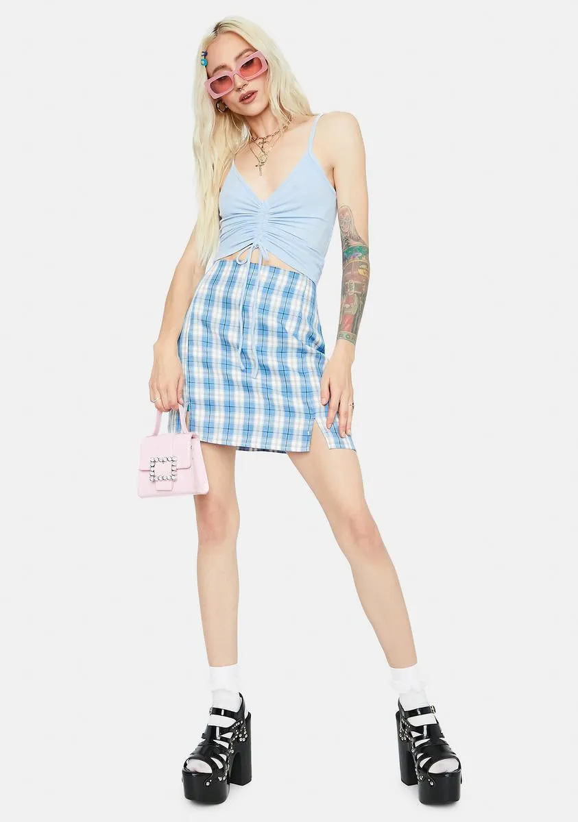 Let's Go Again Crop Tank Top sold by Dolls Kill product image thumbnail 3