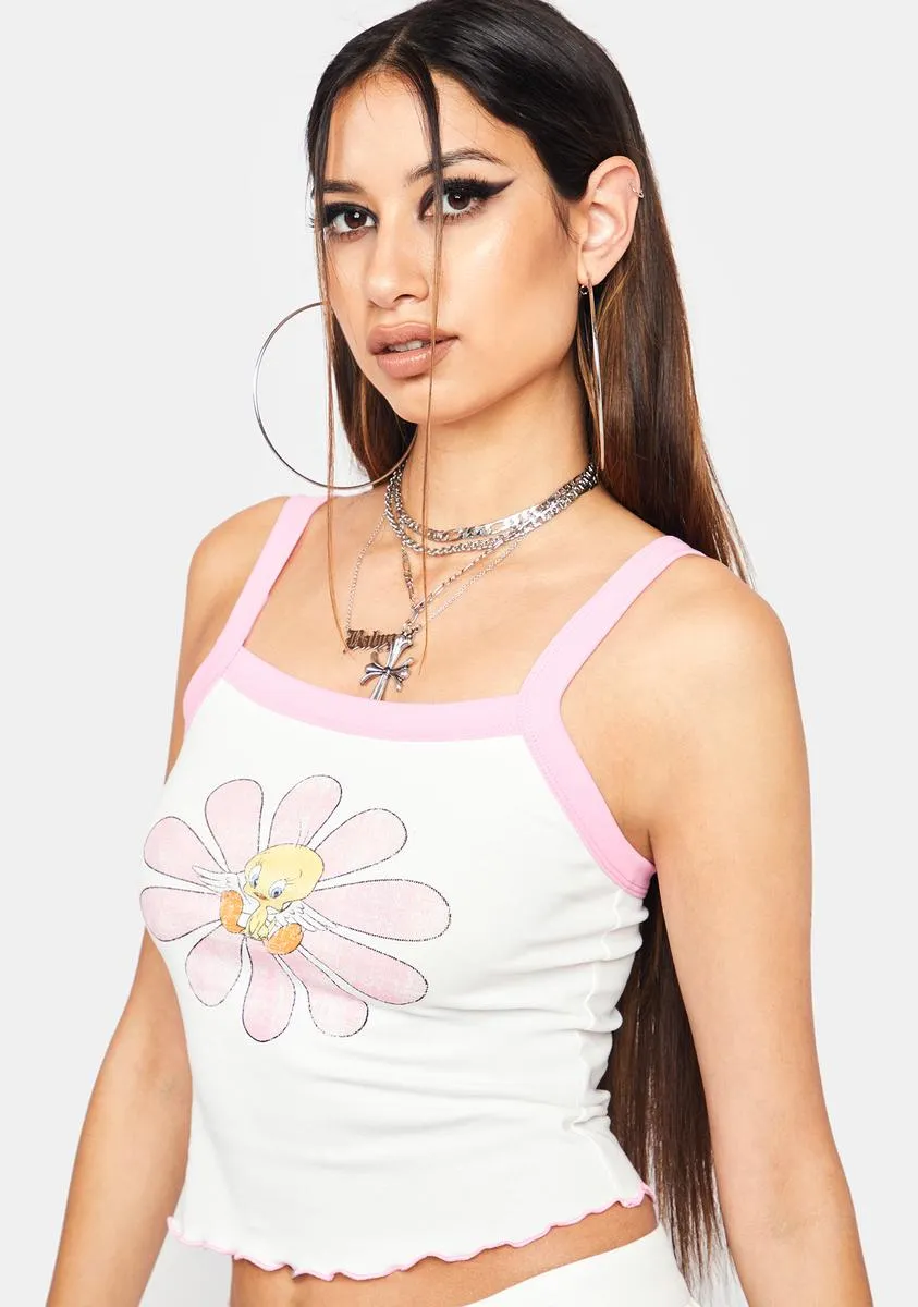 Tweet Little Biwd Graphic Tank sold by Dolls Kill product image thumbnail 2