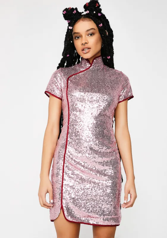 You Want It Sequin Dress sold by Dolls Kill