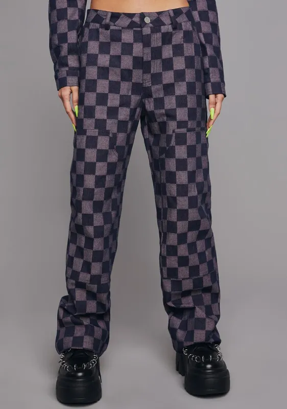 Chase Nobody Checkered Pants sold by Dolls Kill