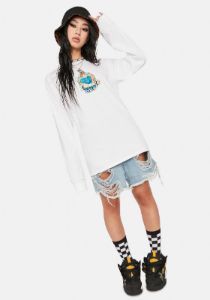 Chun-Li Long Sleeve Tee sold by Dolls Kill
