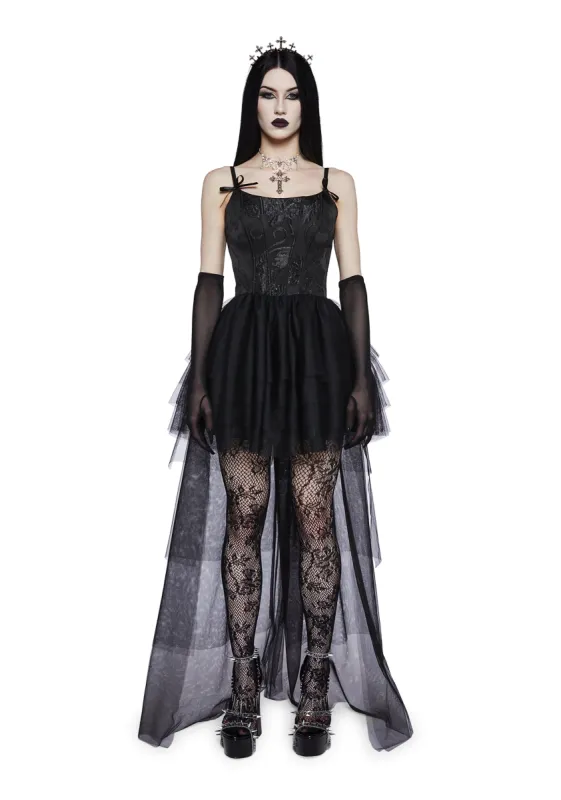 Lunar Enchantment High-Low Dress sold by Dolls Kill