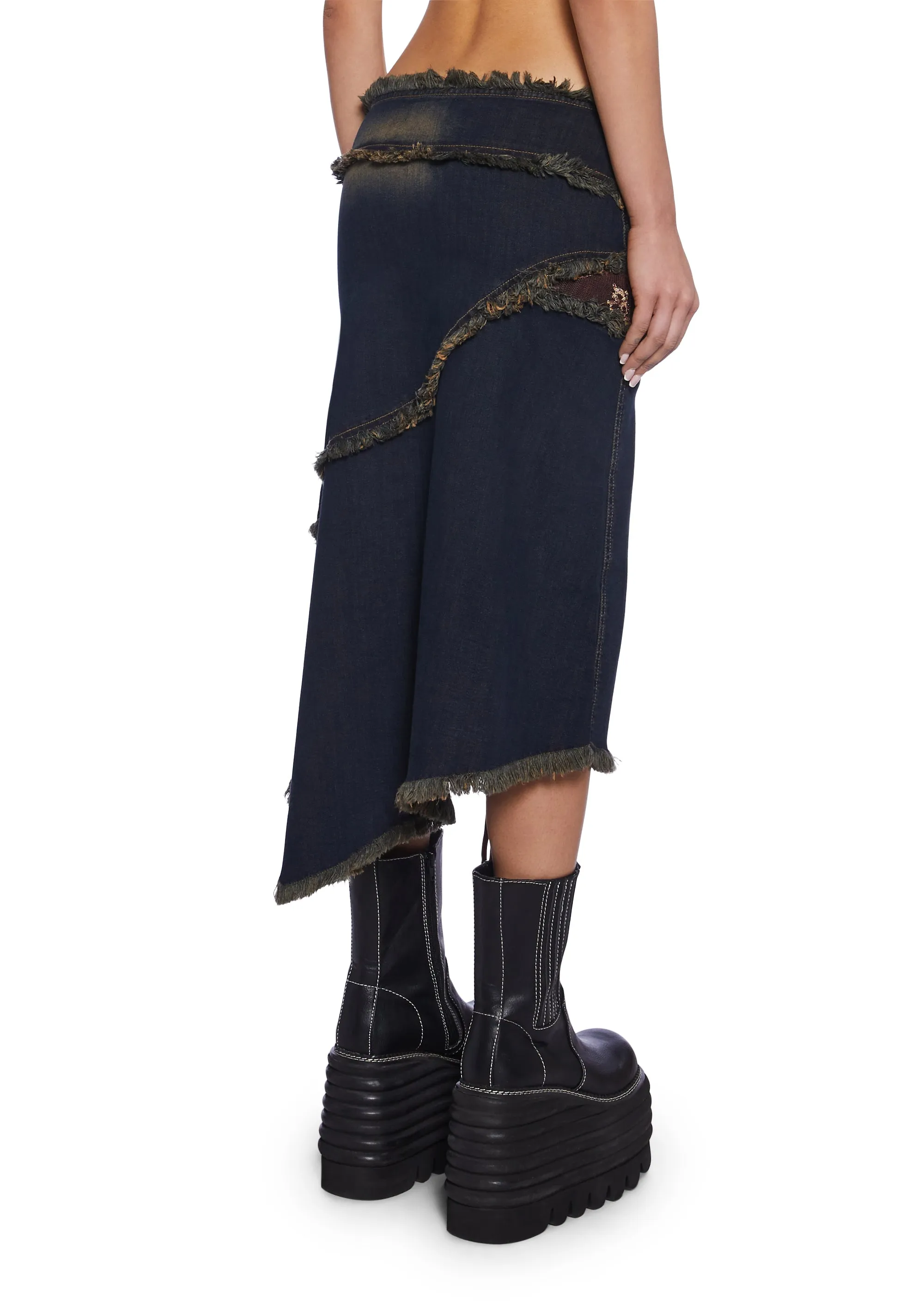 Poison Ivy Midi Skirt sold by Dolls Kill product image thumbnail 3