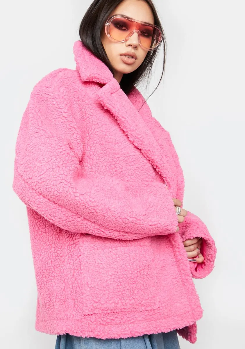 Melted Heart Teddy Jacket sold by Dolls Kill product image thumbnail 2