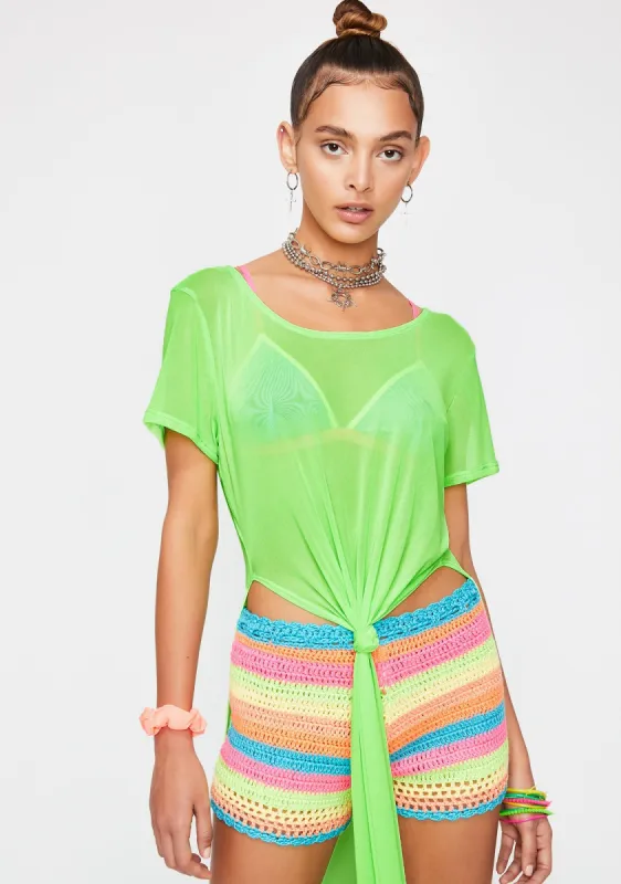 Vacation Daze Longline Tee sold by Dolls Kill