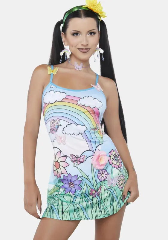 Here To Blossom Costume Set sold by Dolls Kill