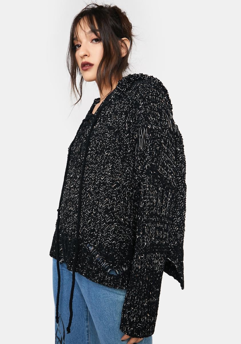 Grim Keep It Real Distressed Sweater sold by Dolls Kill product image thumbnail 2