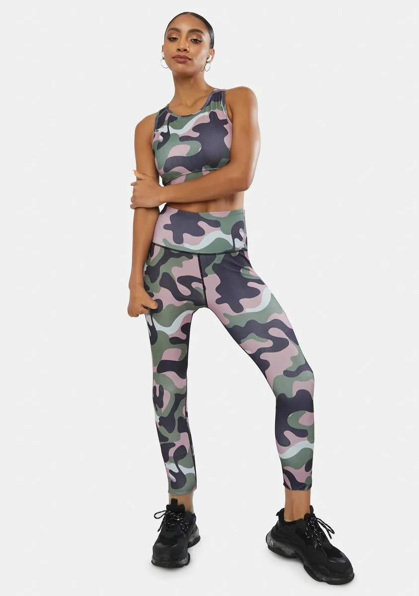 Petal Reporting 4 Duty Camo Leggings sold by Dolls Kill product image thumbnail 3