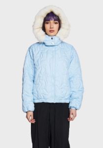 Cyborg Puffer Coat sold by Dolls Kill