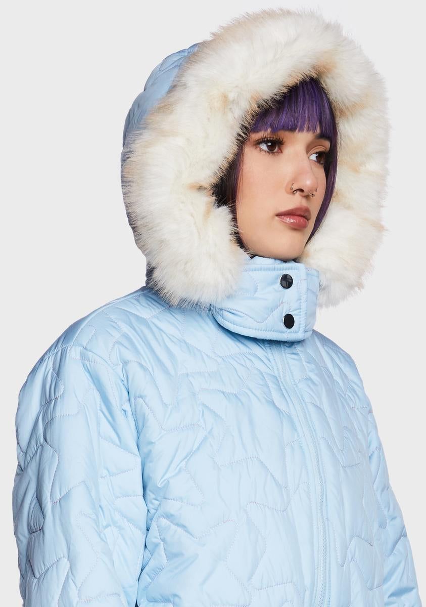 Cyborg Puffer Coat sold by Dolls Kill product image thumbnail 2