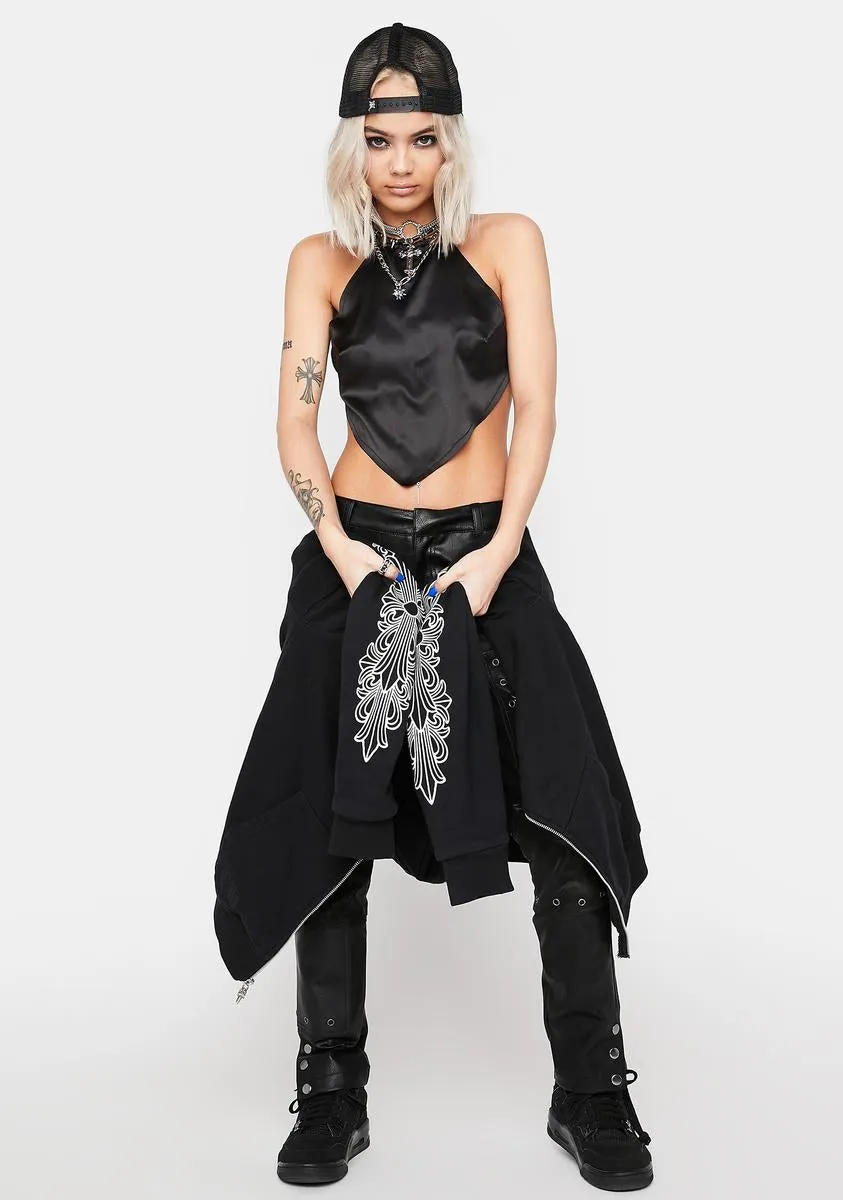 Shiny Backless Top sold by Dolls Kill product image thumbnail 3