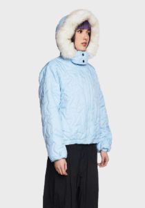 Cyborg Puffer Coat sold by Dolls Kill