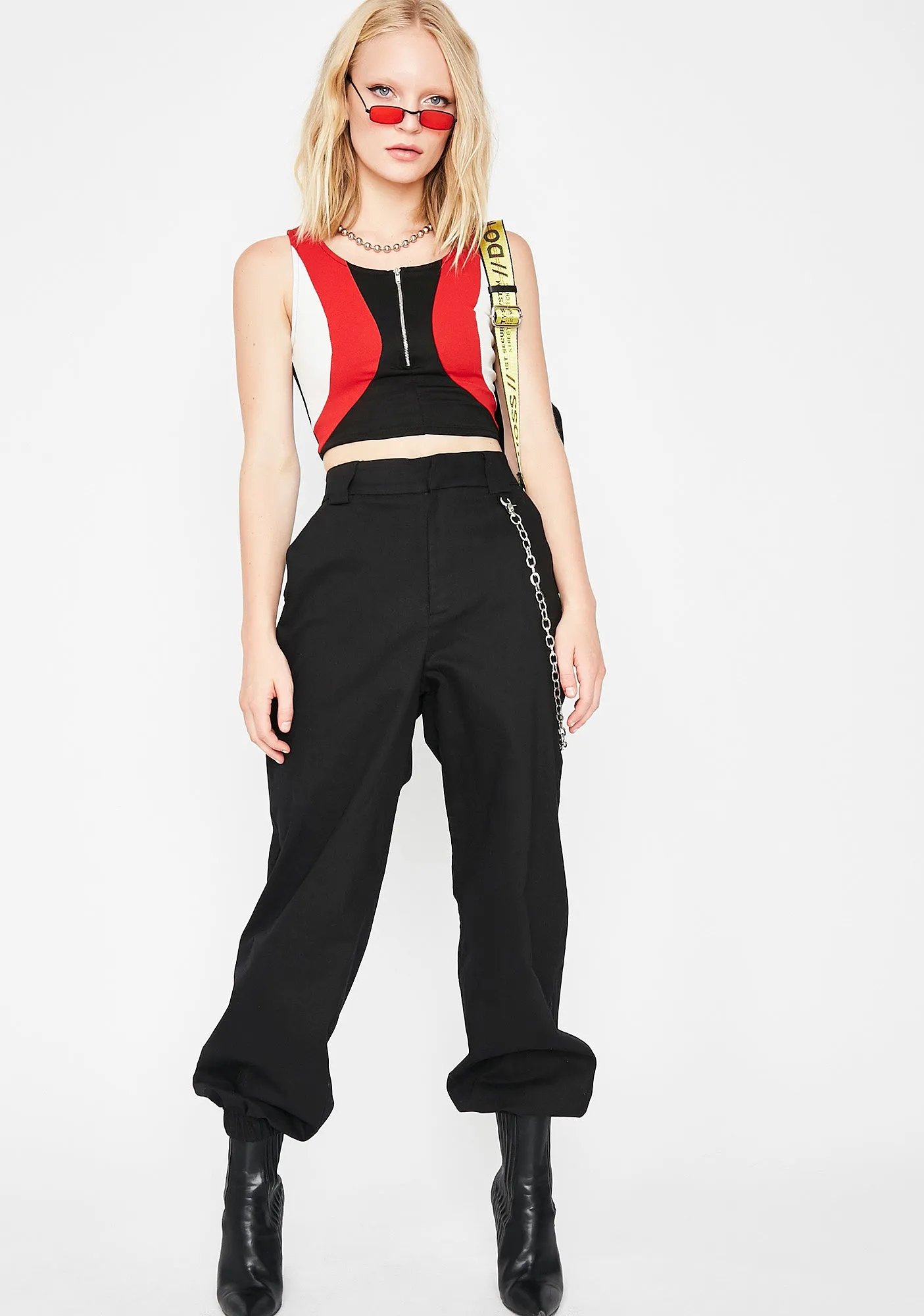 Speedy Mentality Crop Top sold by Dolls Kill product image thumbnail 3