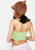 Apple Better Be Ready Crop Top sold by Dolls Kill