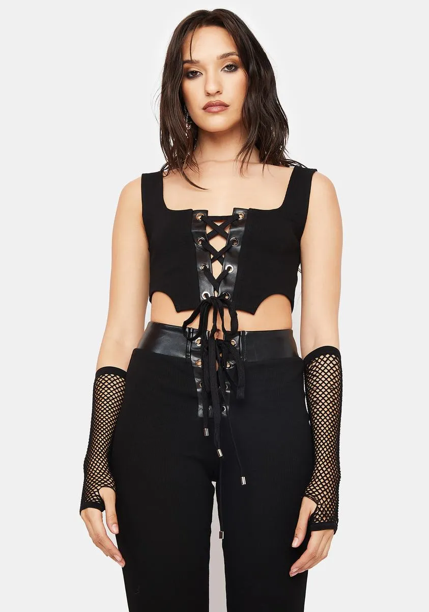 New You Corset Pants Set sold by Dolls Kill