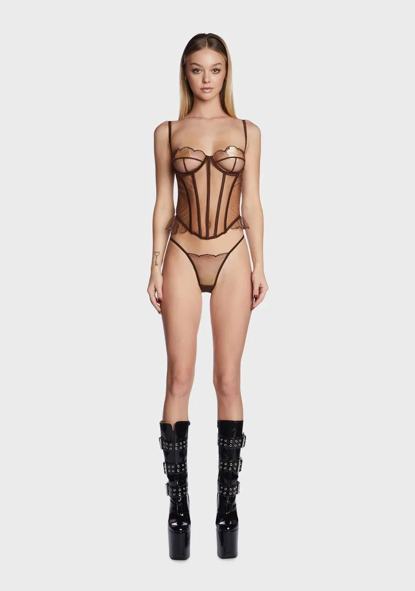 Sheer Your Love Lingerie Set sold by Dolls Kill
