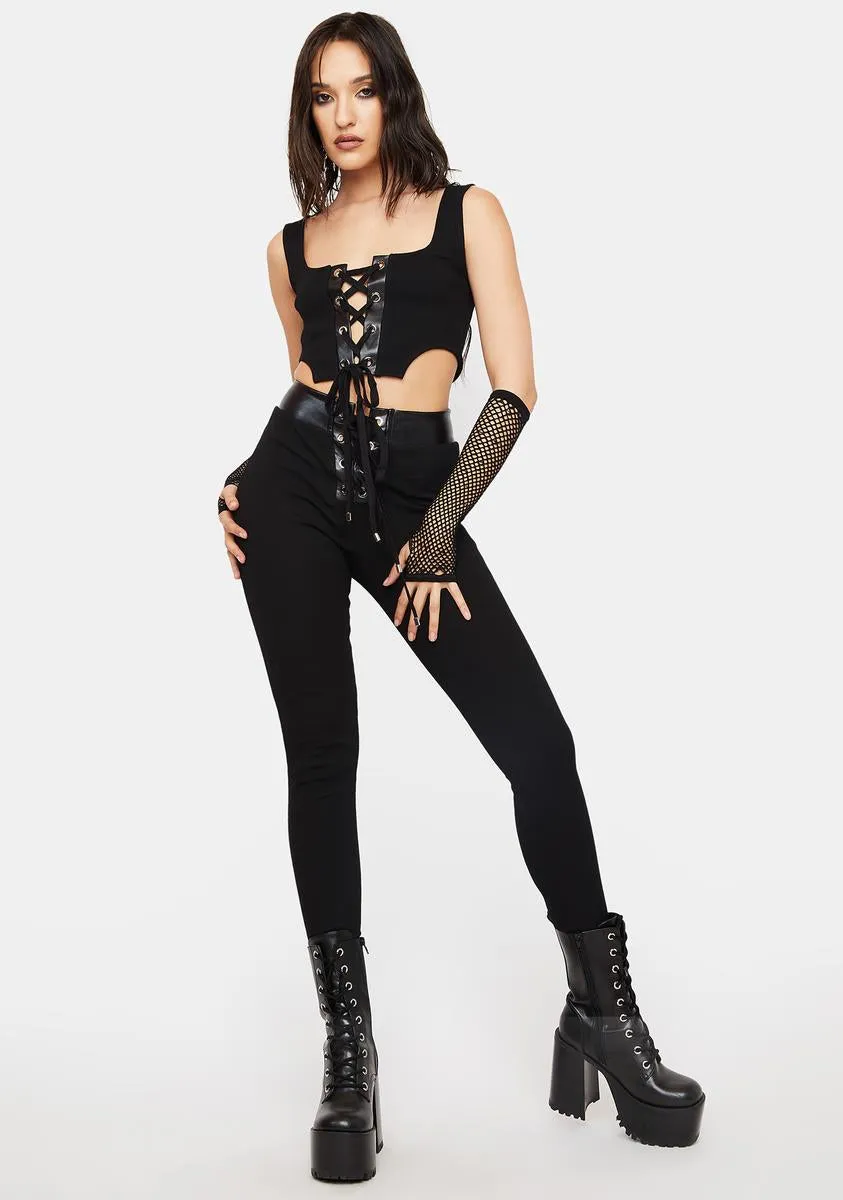 New You Corset Pants Set sold by Dolls Kill product image thumbnail 3