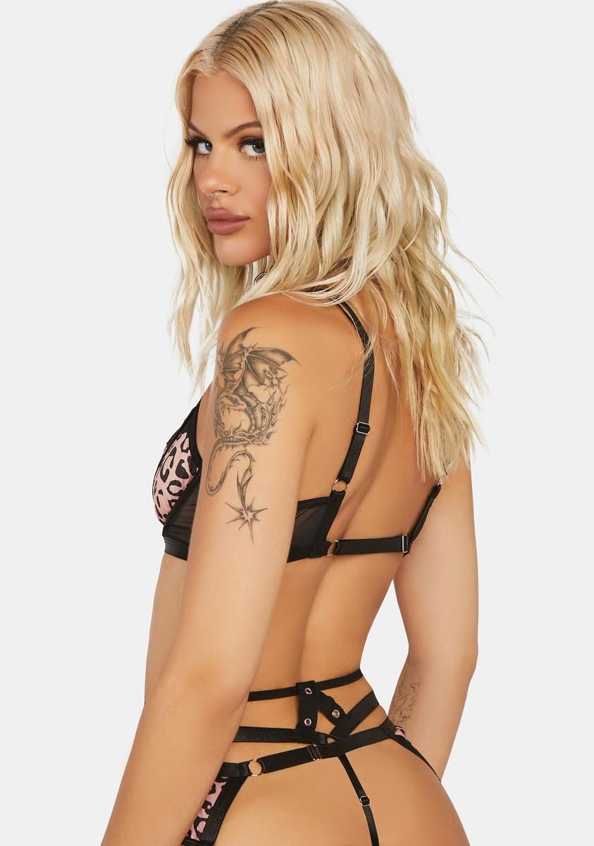 Feline You Lingerie Set sold by Dolls Kill product image thumbnail 4