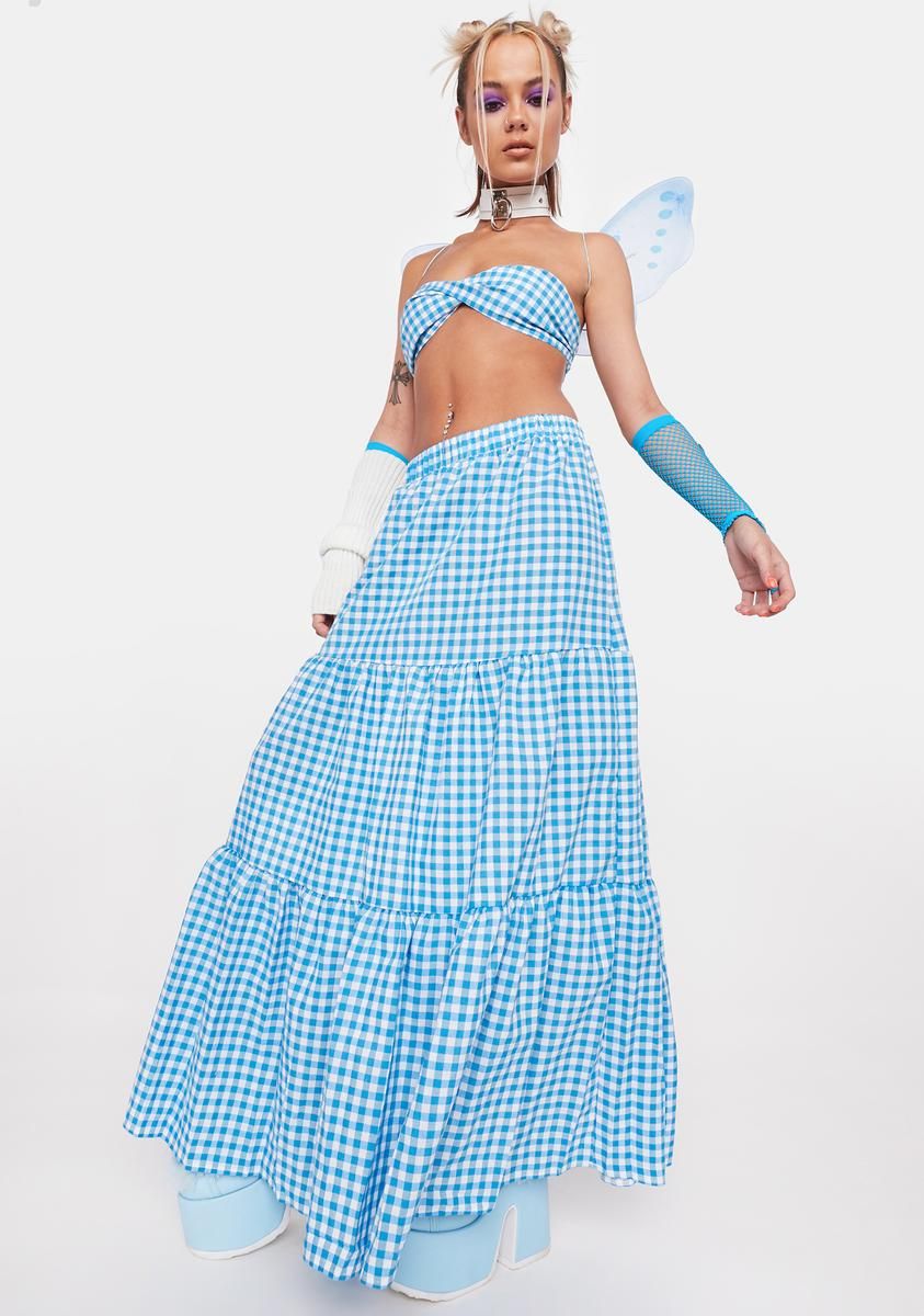 Sky Fit For A Queen Skirt Set sold by Dolls Kill product image thumbnail 3