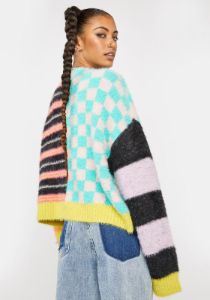Electric Fuzzy Cardigan sold by Dolls Kill