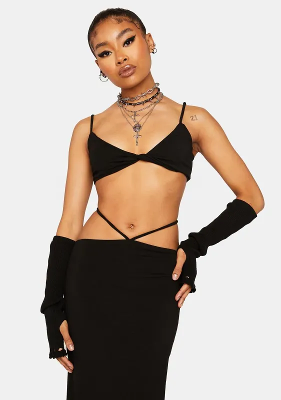 Cropped Cami And Maxi Skirt Set sold by Dolls Kill