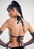 Get Love Drunk O-Ring Bra Top sold by Dolls Kill