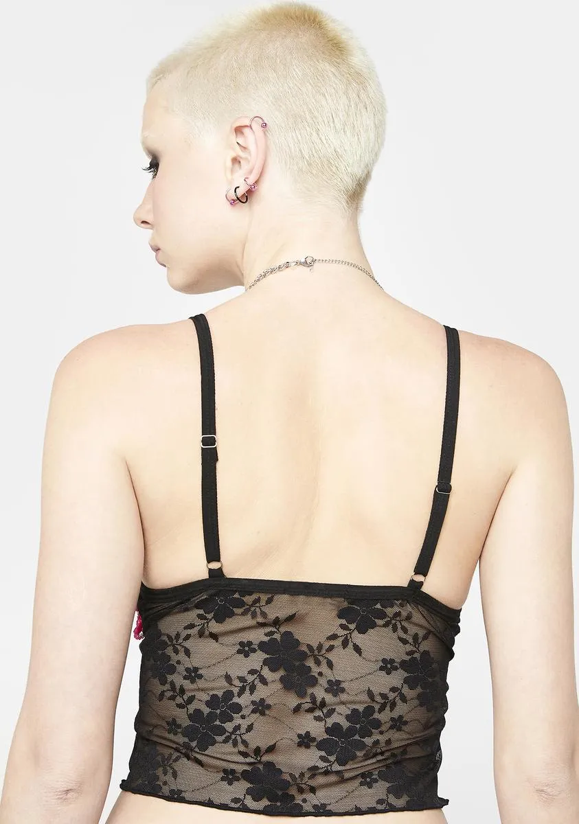 Playing Games Ruffle Cami Top sold by Dolls Kill product image thumbnail 5