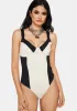 Key Points Colorblock Bodysuit sold by Dolls Kill
