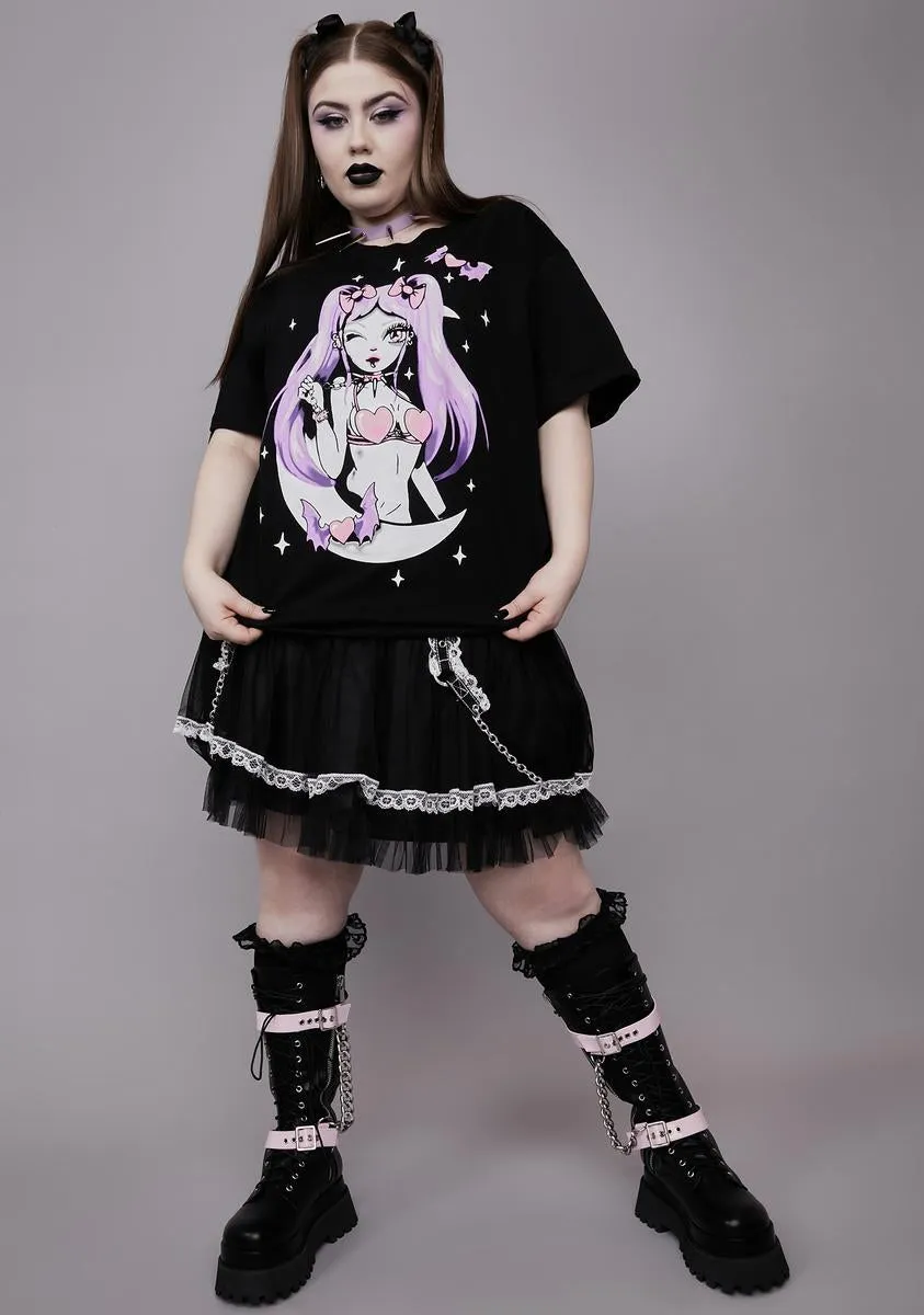Plus Trip To The Gloom Graphic Tee sold by Dolls Kill product image thumbnail 3