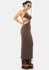 Think Happy Thoughts Maxi Dress sold by Dolls Kill