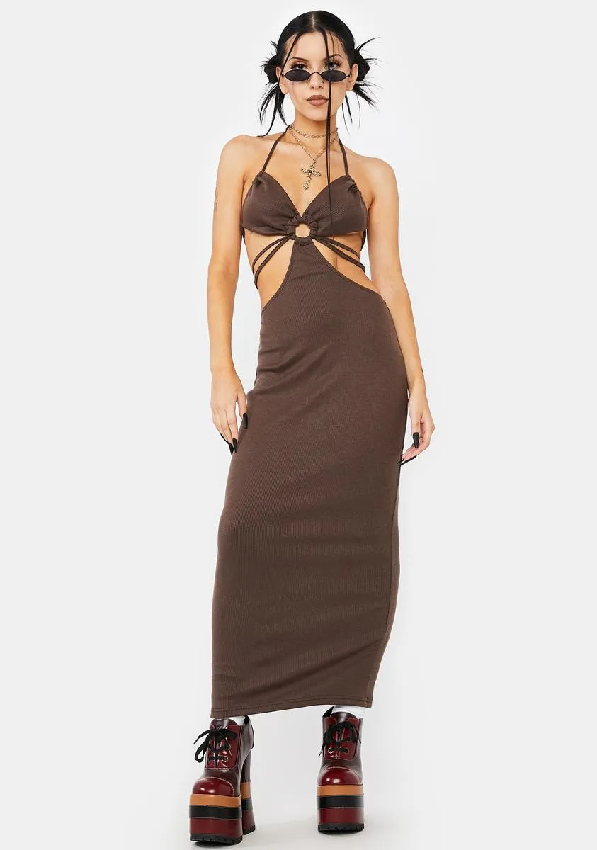 Think Happy Thoughts Maxi Dress sold by Dolls Kill product image thumbnail 3