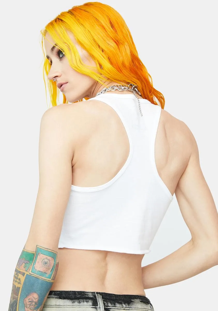 Meat Free Zone Graphic Tank sold by Dolls Kill product image thumbnail 4