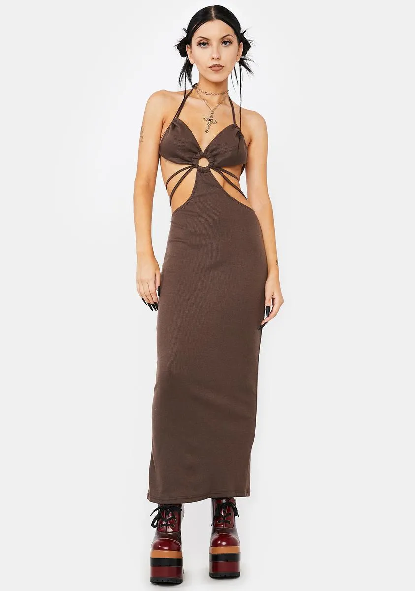 Think Happy Thoughts Maxi Dress sold by Dolls Kill