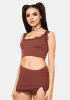 Risk And Reward Skirt Set sold by Dolls Kill