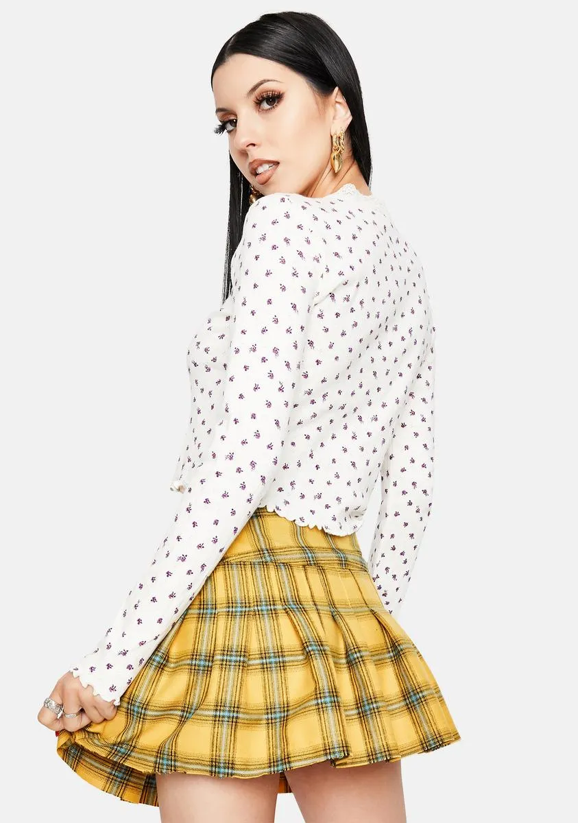 Hello Kitty Pointelle Top sold by Dolls Kill product image thumbnail 4