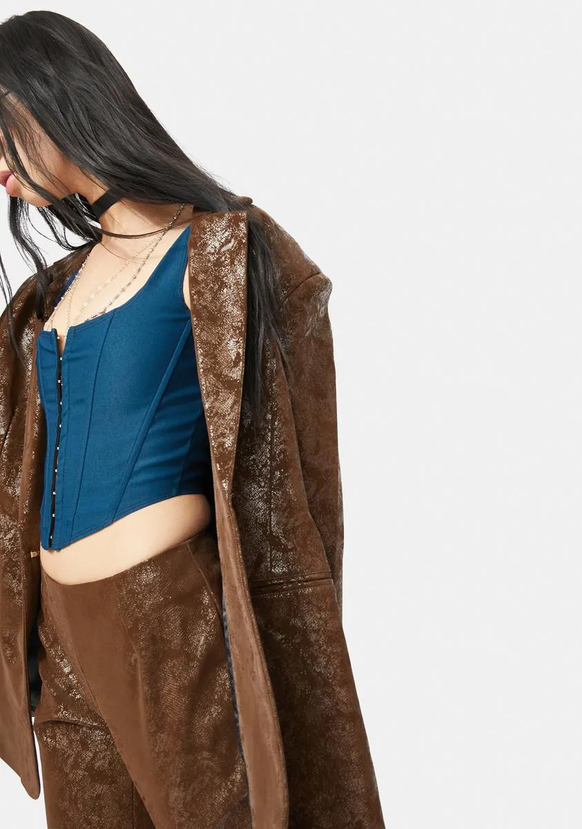 Royal Down For It Corset Top sold by Dolls Kill product image thumbnail 2