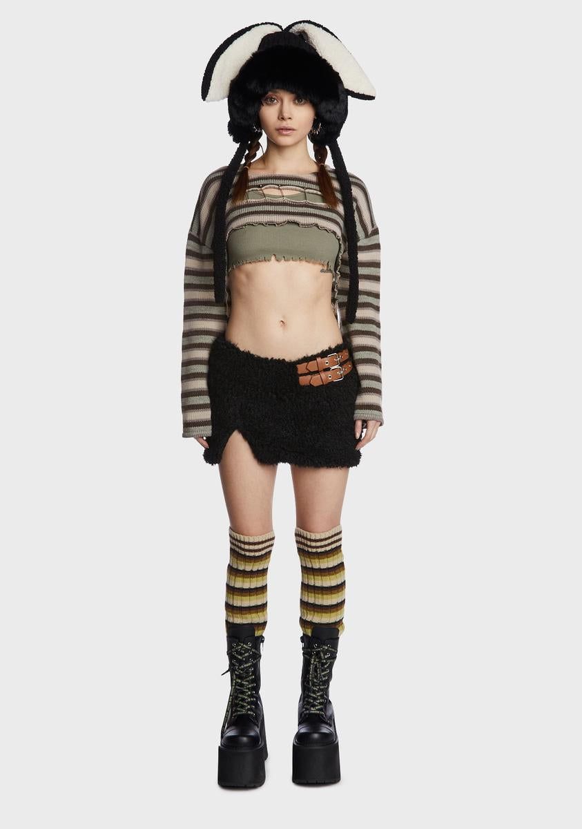 Fend For Yourself Mini Skirt sold by Dolls Kill product image thumbnail 5